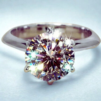 Sparkle Brighter than a Diamond: GRA Certified Moissanite Solitaire Ring