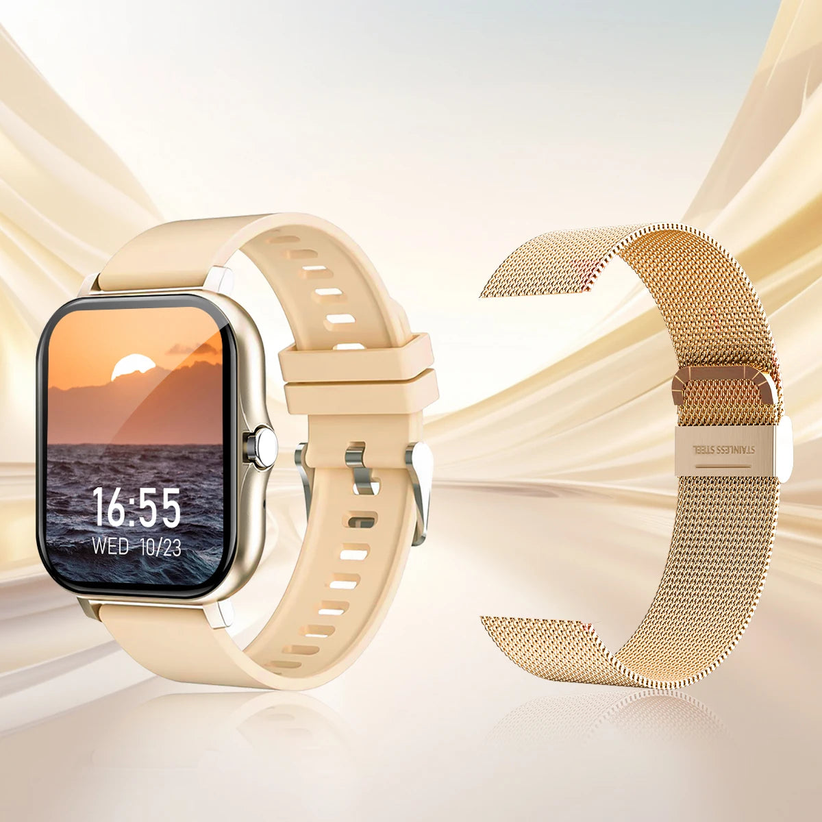 Smartwatch with Wireless Calling & Dialing: Your Ultimate Fitness & Communication Companion for iPhone & Android