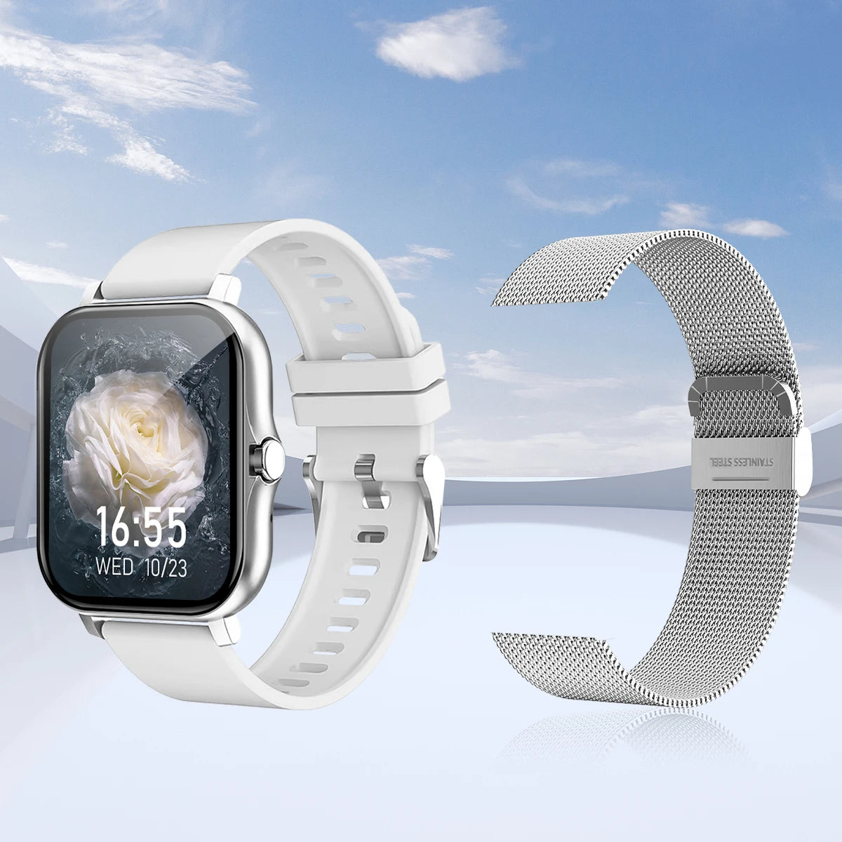 Smartwatch with Wireless Calling & Dialing: Your Ultimate Fitness & Communication Companion for iPhone & Android