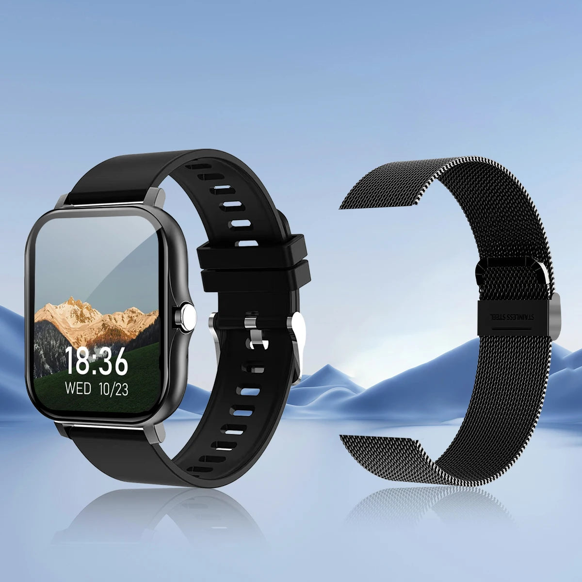 Smartwatch with Wireless Calling & Dialing: Your Ultimate Fitness & Communication Companion for iPhone & Android